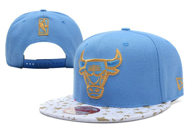 Chicago Bulls Blue Snapback Hat XDF